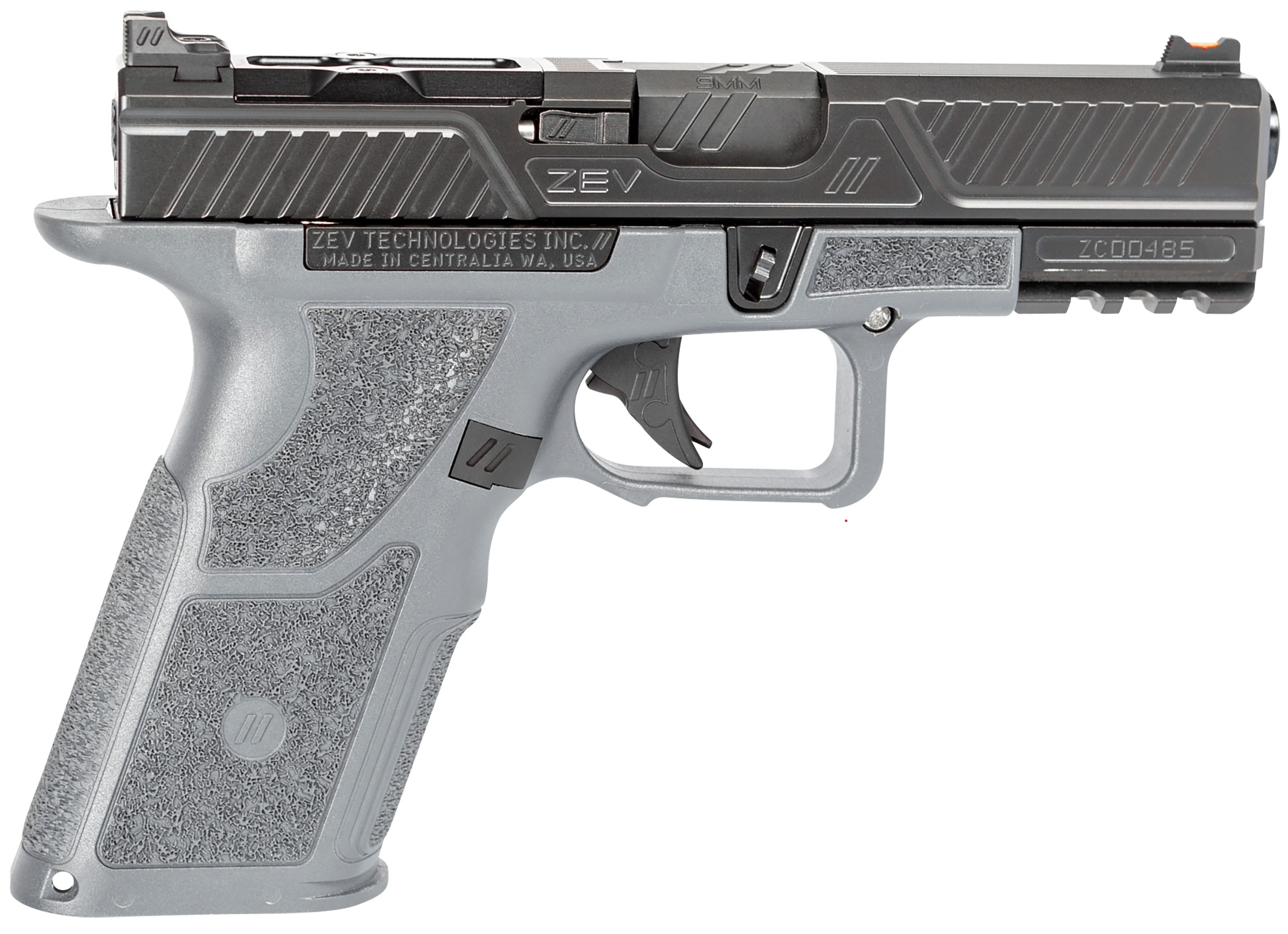 Handguns ZEV Technologies 4.49" 9mm ZEV OZ9C-X-CPT-COM-G      OZ9 9MM COMBAT  GRAY GRP